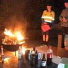 Adding fuel to the fire.