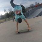 HMRB while I do this skateboard stunt.