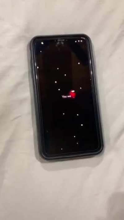 Among Us phone lock screen