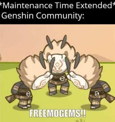 I heard it's getting extended which means...