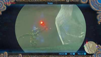 Seen a bokoblin thawing his homie out?
