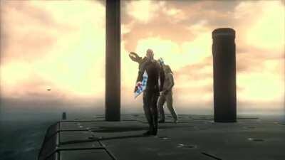 It's not over yet... We'll take this last battle to the shadow realm, Snake!