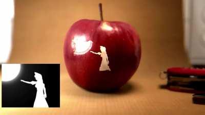 Bad apple, played on normal apples.