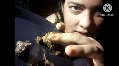 (F) Smearing it for fun 🤎