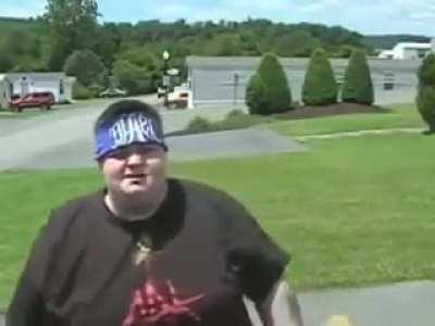 Todd, get your friend before he hurts somebody