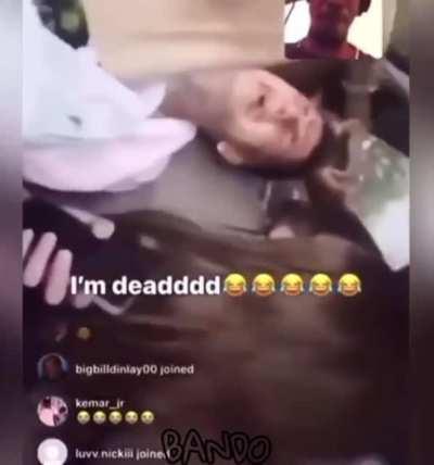 “Island boi” gets beat up by girlfriend