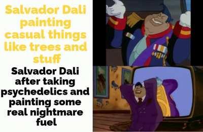 Guy was a huge fan of LSD