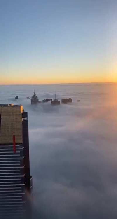 View from Australia 108, Melbourne’s “roof”