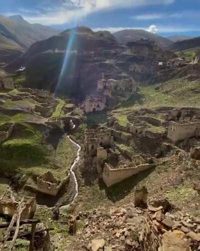 Abandoned village of Khuchkur, Republic of Dagestan, Russia