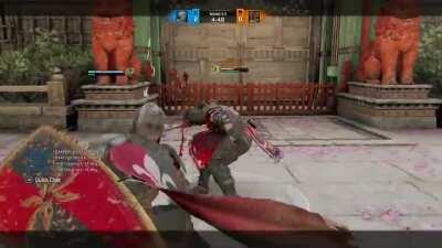 When you turn on the try hard with an op