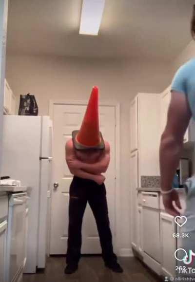 Conehead can’t guess