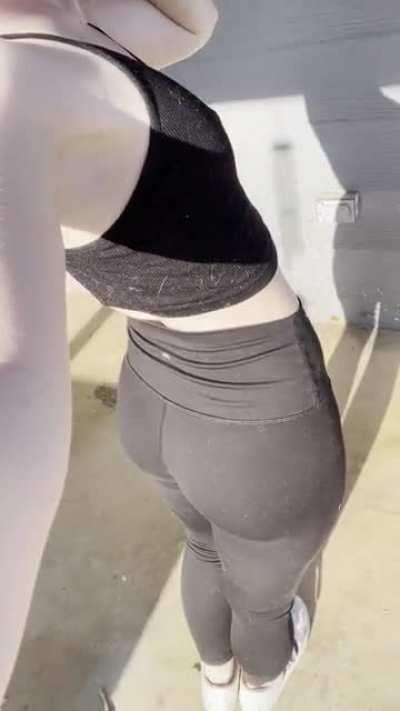 Here’s my itty bitty titties 😇