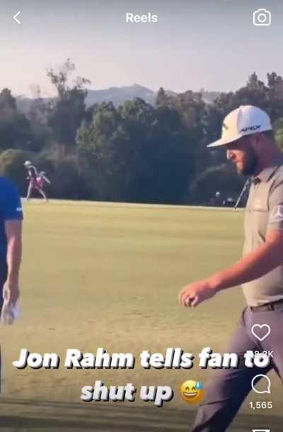 Camera man thinks he’s David Feherty