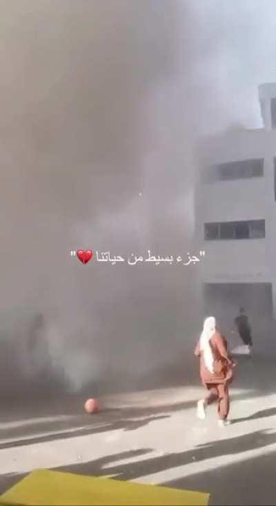 israel targeted a UNRWA school that people took refuge after their homes were bombed by israel