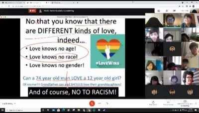 Thugphobic teacher smh!