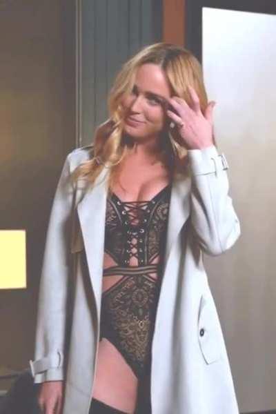 Caity Lotz as Sara Lance in lingerie. /brightened, sharpen, color corrected/ 1080p (LoT S04E06)
