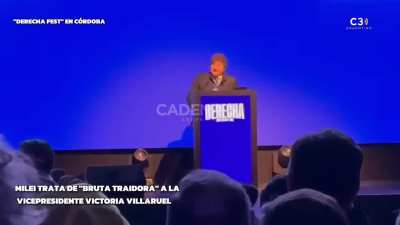 Milei: "La primer ley de la econom&iacute;a es la escasez, (...) la primera ley de la pol&iacute;tica es ignorar la primer ley de la econom&iacute;a y vaya que de esto los populistas saben, &iquest;o acaso semanas atr&aacute;s no votaron un gasto de 17 mil millones de d&oacute;lares y la bruta tr
