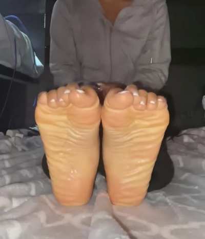 College cheerleader soles💦oil