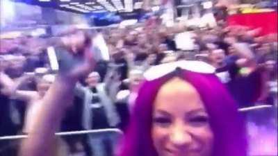 Sasha Banks’ video package that played during the Royal Rumble