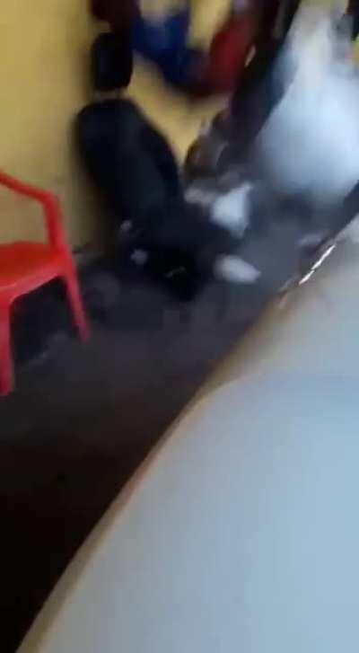 Is there some redbull In that cup?