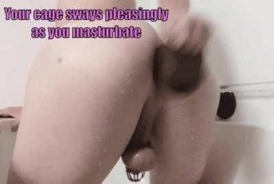 Good sissies only use their pussy to masturbate