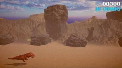 i made the chrome dinosaur game in 3d :)