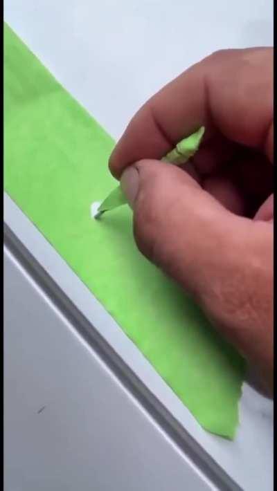 To fix a paint chip 