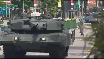 [REPOST] Just another day - jaywalking between leopards