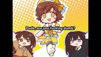 I send this to people with bad that are stupid