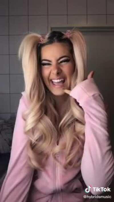 Grown woman with baby voice? Don't see anything wrong officer