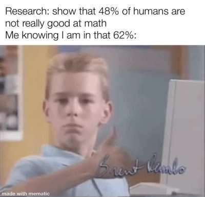 I am soo good at math