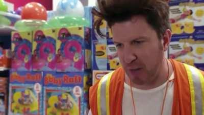 There's a raft in there?