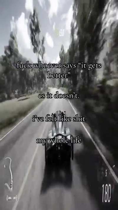 It doesn't get better, never did never will