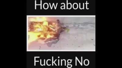 How about fucking no