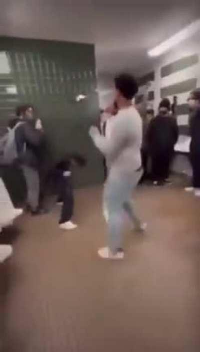 they had a little scrabble 🤺