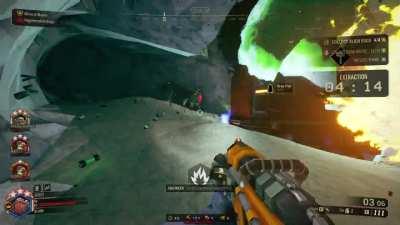 Septic Spreader is TERRIFIED of fire :O