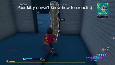 This noob didn’t know how to crouch, see what he does next
