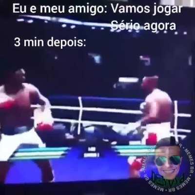 Pra que jogar sério