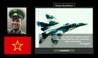 Custom Super Event: Gagarin Unifies Russia