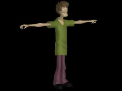 Shaggy at 1% power