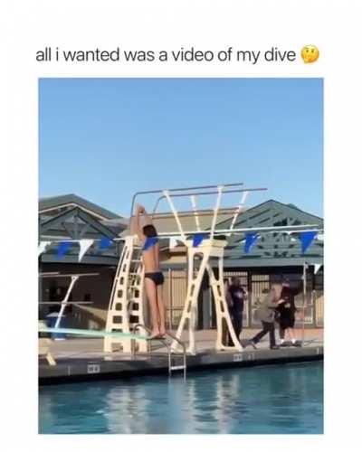 That perfect timing.