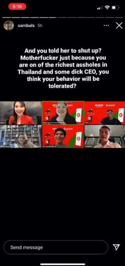 Airasia Thai boss being rude to staff during townhall