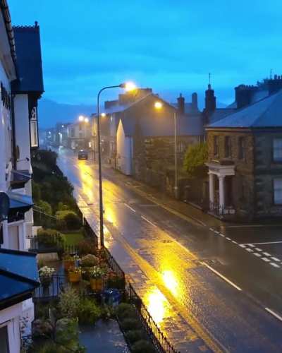 There's nothing like an evening shower