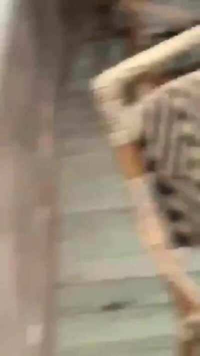 Yesterday on 2nd ST in Old City Philly.. Black man was on his bike just reminding people at the bars to practice social distancing when this white man got mad & held him at GUNPOINT!