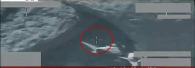 Houthis hiding between rocks get targeted bythe Saudi Air Force Yemen - Saada.