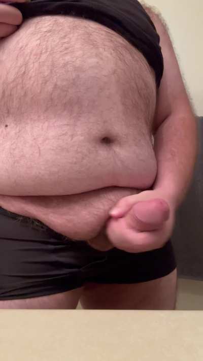 Getting ready for bed, wishing your sexy ass was there waiting.