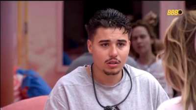 O início da conversa quando Pedro afirma que a fé da Ana Paula fez ele engasgar. #BBB26