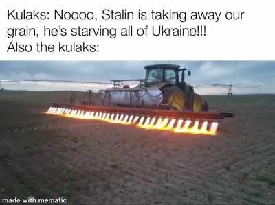 Kulaks deserved worse