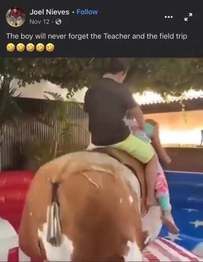Riding a bull with your student