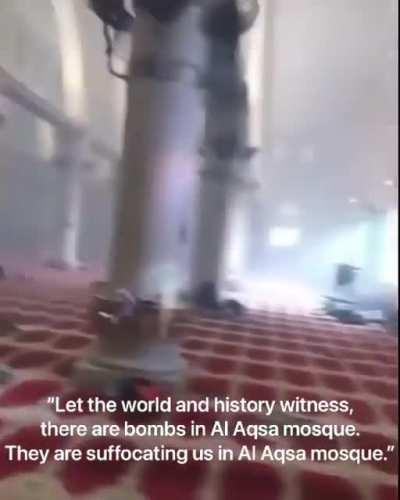 Imagine if Muslims stormed the Vatican and let off grenades. Why do we keep silent when Israel does it to Palestine?